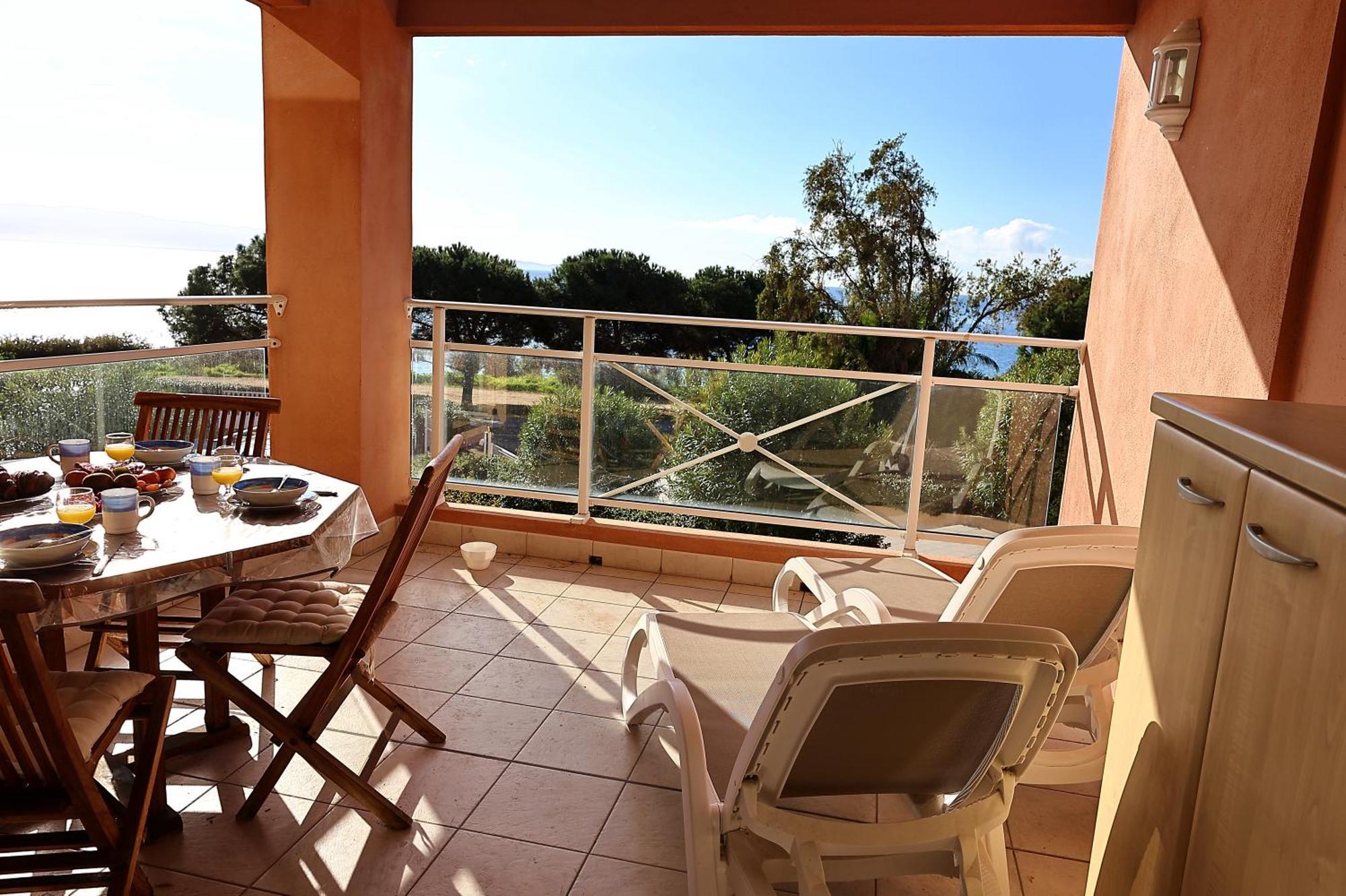 T2 Vue Mer - Résidence Les Sanguinaires Ajaccio  Exterior foto